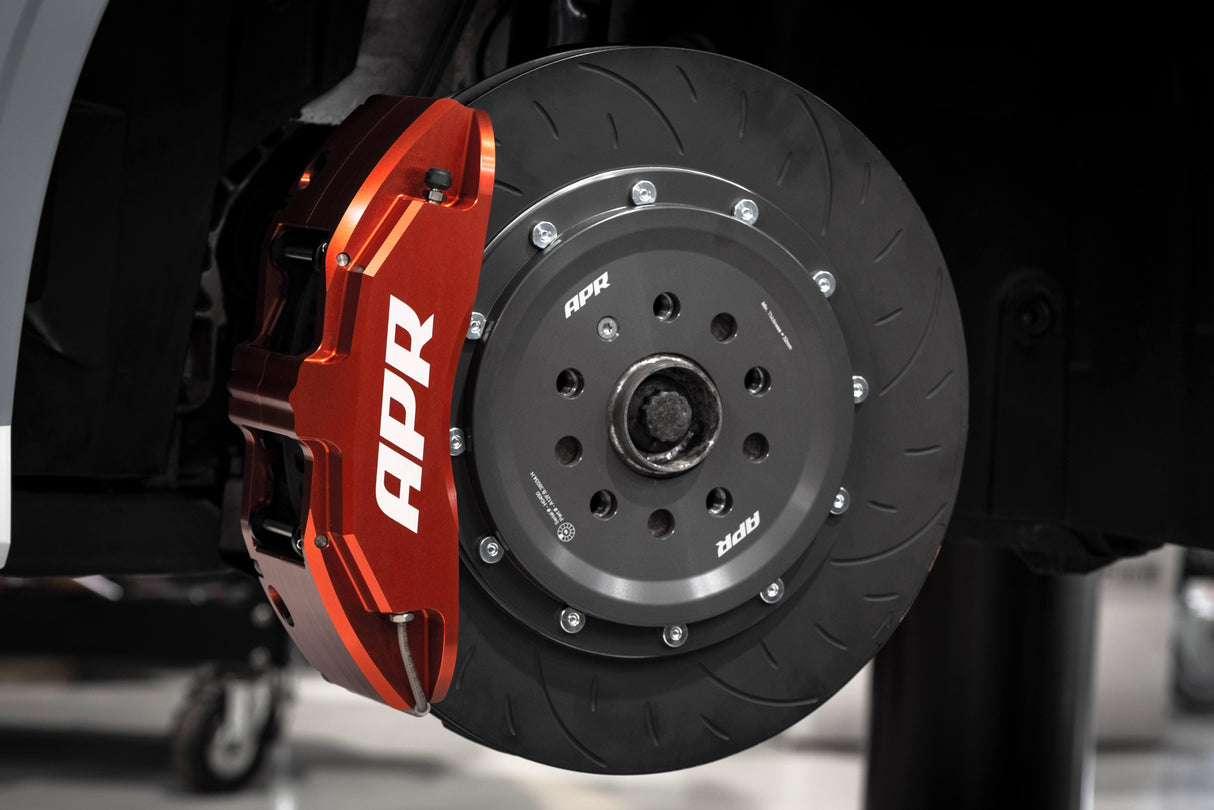 APR Brakes - 380x34mm 2 Piece 6 Piston Kit - Front - Red - RS3 8V Hatch