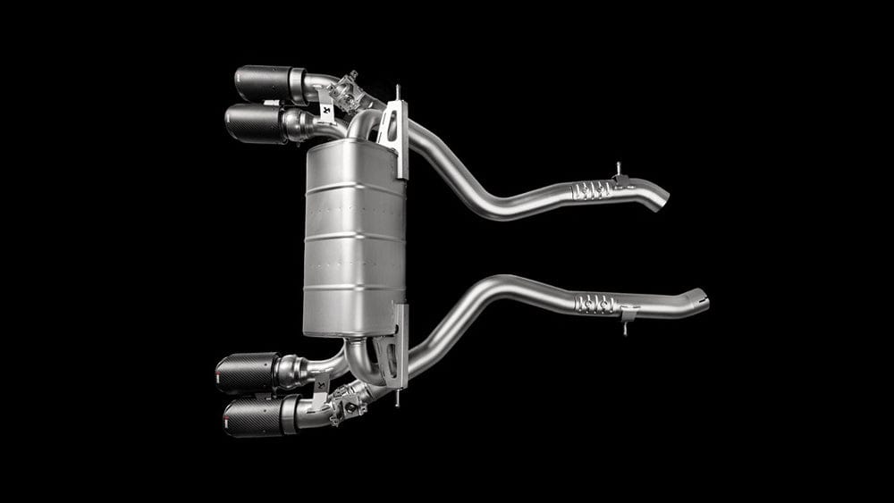 Akrapovic 2018+ BMW M2 Competition/M2 CS Slip-On Line (Titanium)
