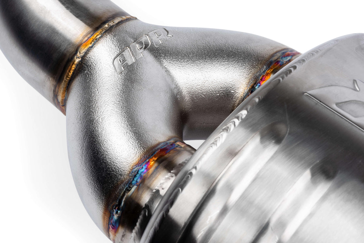 APR Catback Exhaust System with Center Muffler - 4.0 TFSI - C7 S6 and S7