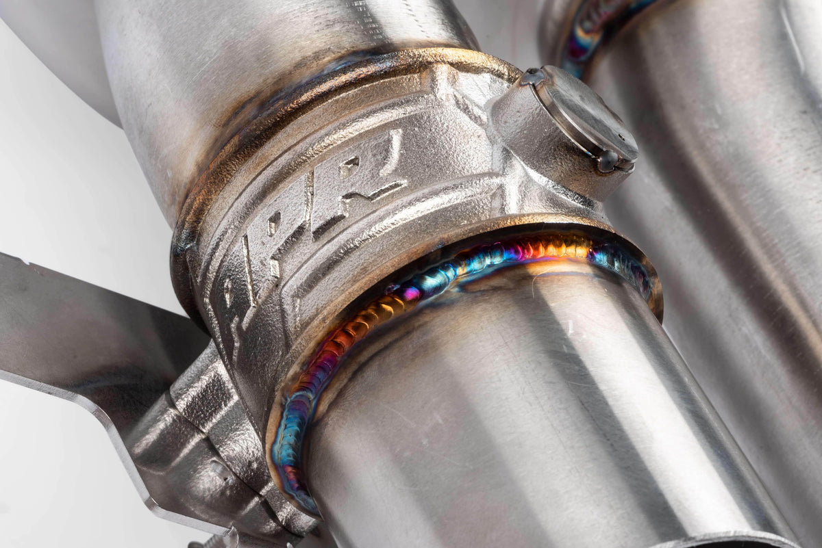 APR Catback Exhaust System with Center Muffler - 4.0 TFSI - C7 S6 and S7