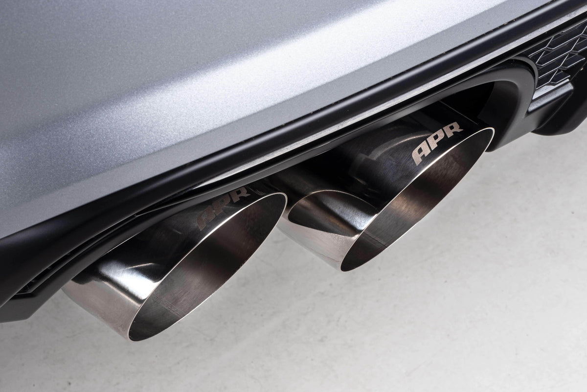 APR Catback Exhaust System with Center Muffler - 4.0 TFSI - C7 S6 and S7