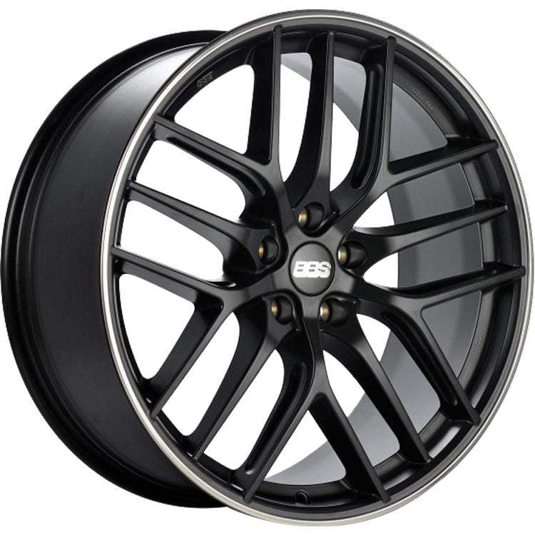 BBS CC-R Wheels Black Center w/ Polished Rim 5x112 20"