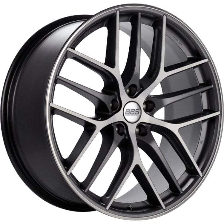 BBS CC-R Wheels Graphite w/ Diamond Cut Face | 20x8 5x112 +27