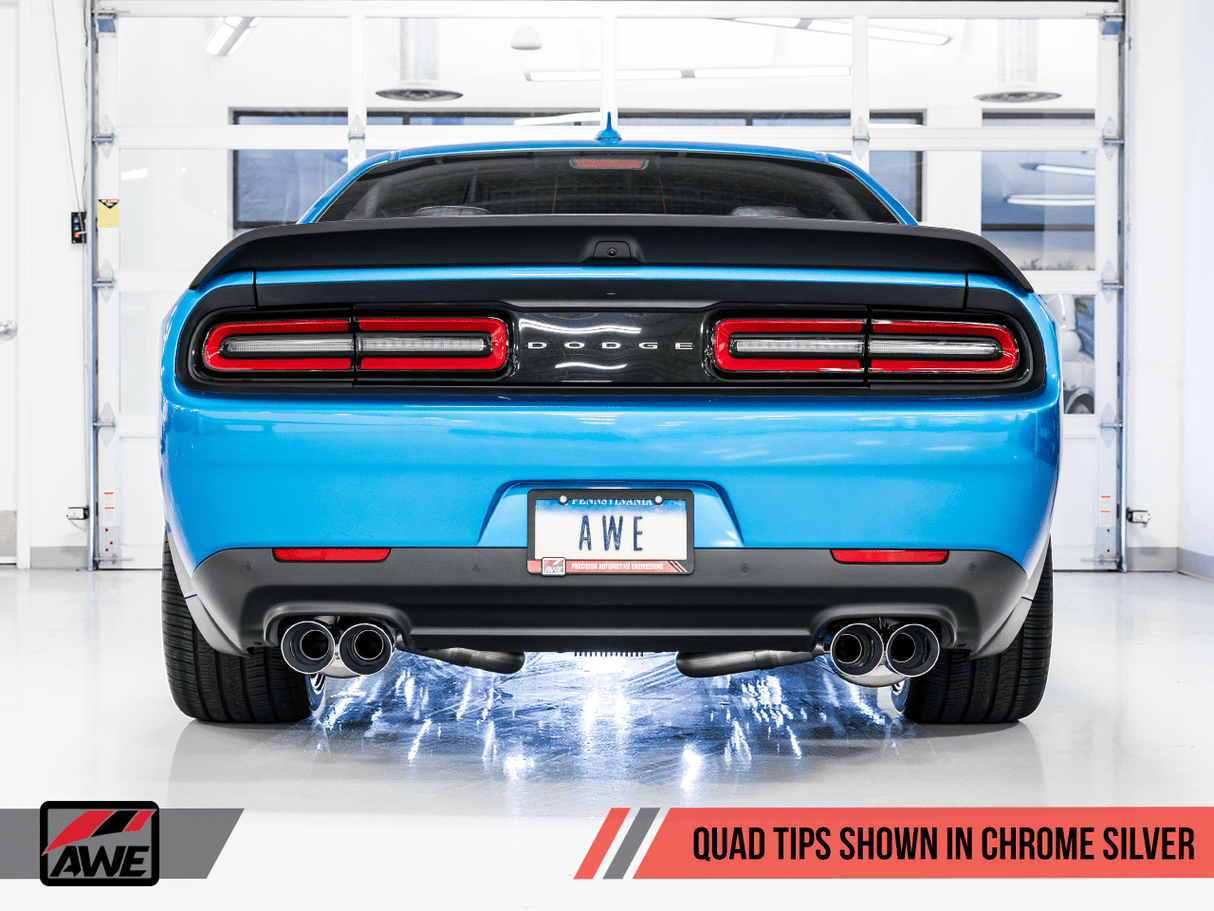 AWE Exhaust Suite for 15+ Dodge Challenger 6.4/6.2 SC