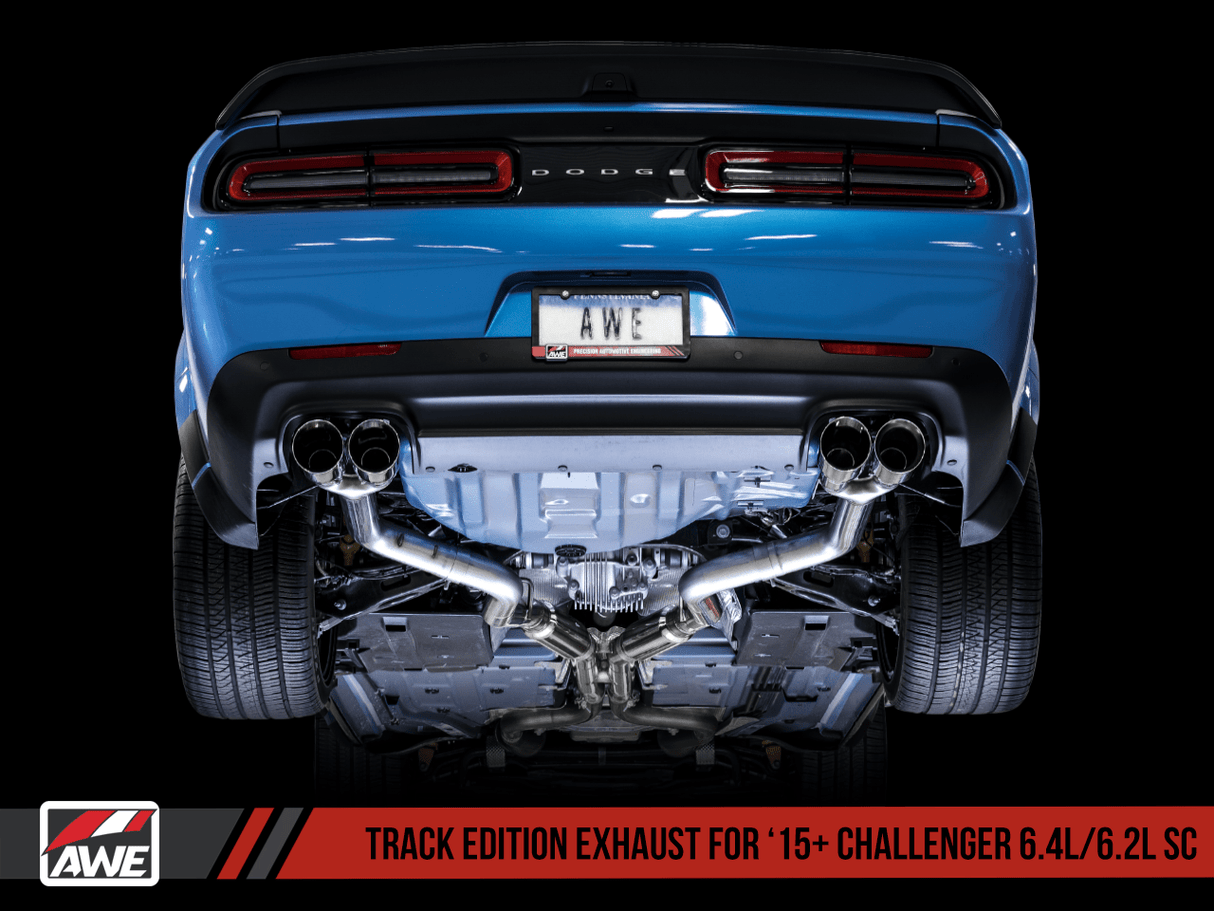 AWE Exhaust Suite for 15+ Dodge Challenger 6.4/6.2 SC