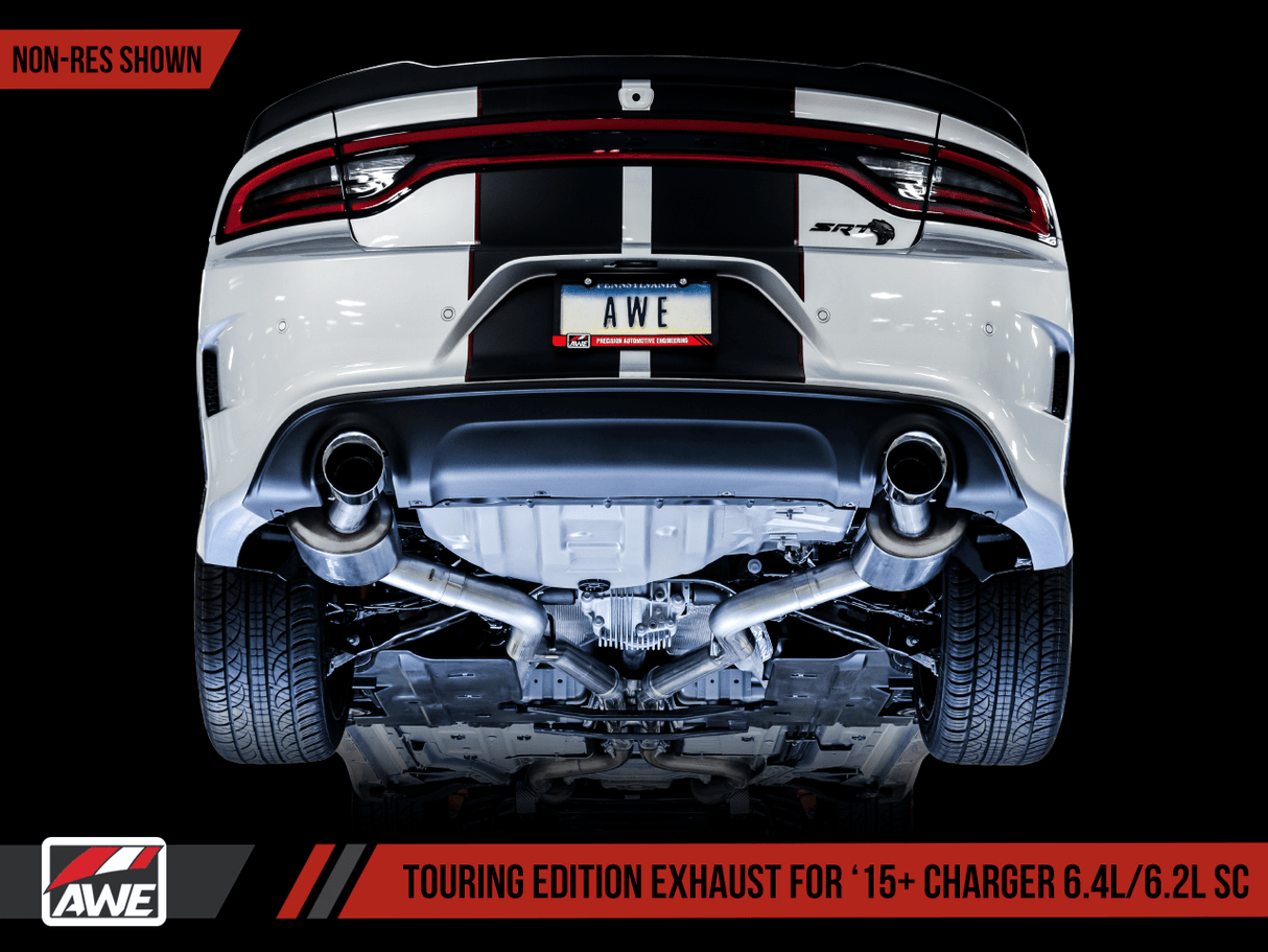 AWE Exhaust Suite for 15+ Dodge Charger 6.4/6.2 SC