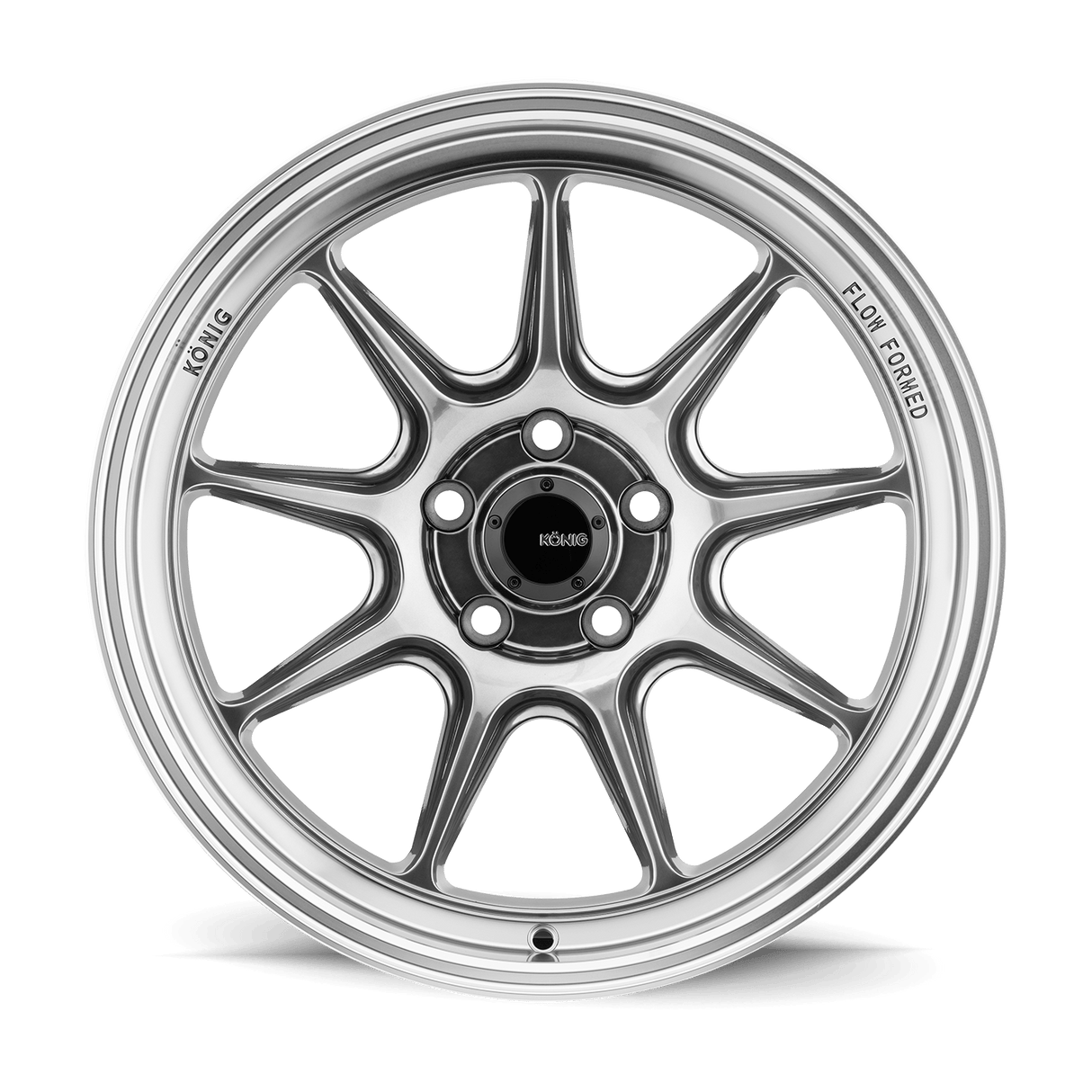 Konig Countergram 15" 4x100 Hyper Chrome/Machined Lip
