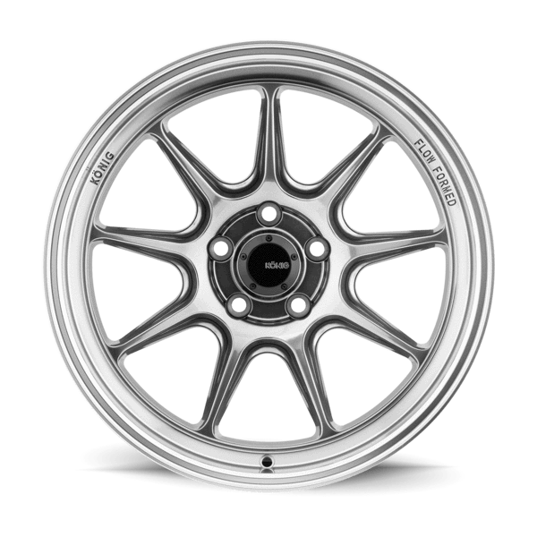 Konig Countergram 19" 5x108 Hyper Chrome/Machined Lip