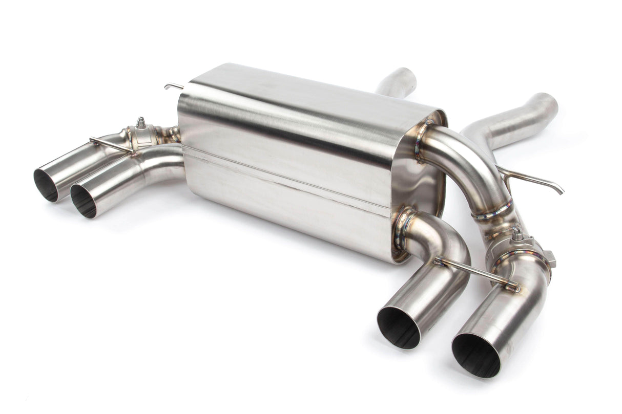 Dinan Free Flow Axle-Back Exhaust and X-Pipe (Black Tips) - BMW / F87 / M2C