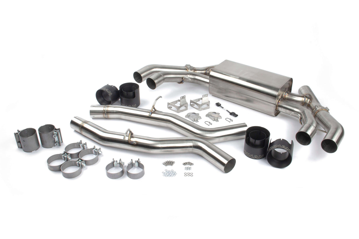 Dinan Free Flow Axle-Back Exhaust Black Tips | BMW X3M/X4M