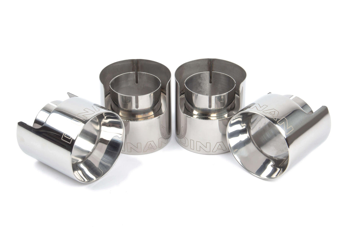Dinan Free Flow Axle-Back Exhaust Polished Tips | BMW X3M/X4M