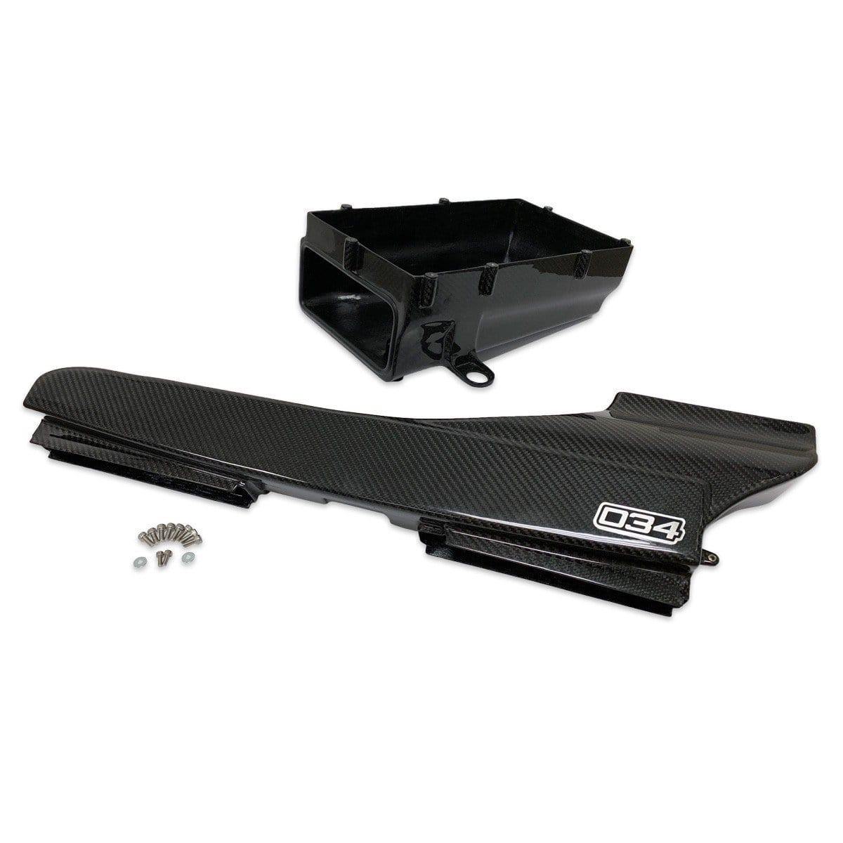 034Motorsport Carbon Fiber Lower Intake Box with Fresh Air Duct | 8S/8V.5/TTRS/RS3