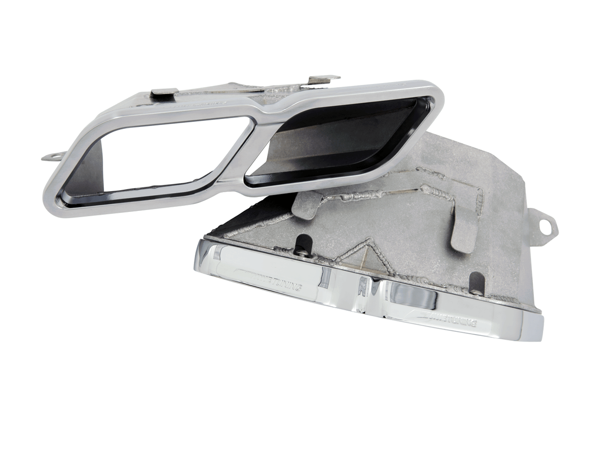 AWE Tuning Mercedes-Benz W205 AMG C63 Machined Exhaust Tips for AWE Exhaust Systems Only