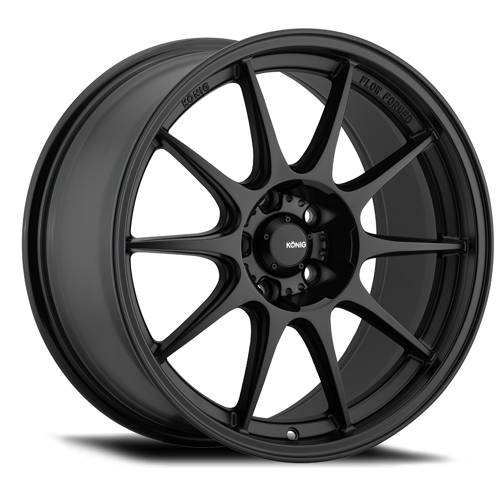 Konig Dekagram 15" 4x100 Semi-Matte Black