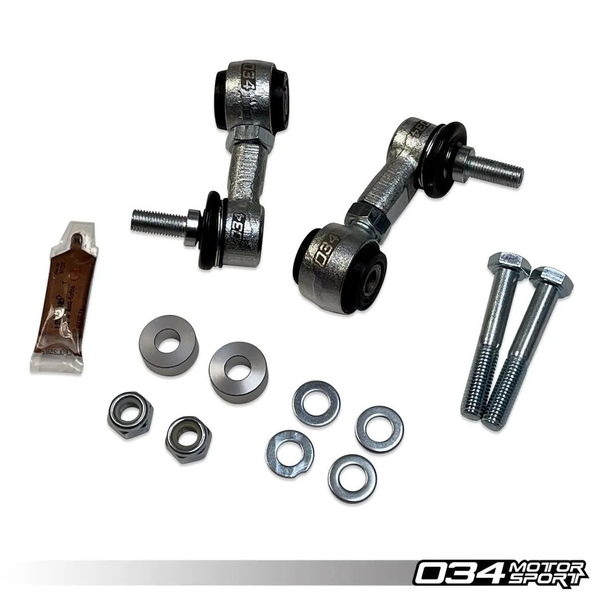 034 Motorsport Dynamic+ Adjustable Rear Sway Bar End Link Kit - Audi / B8 / B8.5 / A4 / A5 / S4 / S5 Q5 / SQ5 / C7 / C7.5 / A6 / S6 / RS6 / A7 / S7 / RS7