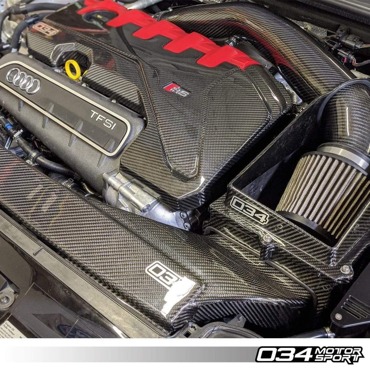 034Motorsport Carbon Fiber Engine Cover | Audi 8V RS3 | Audi 8S TTRS