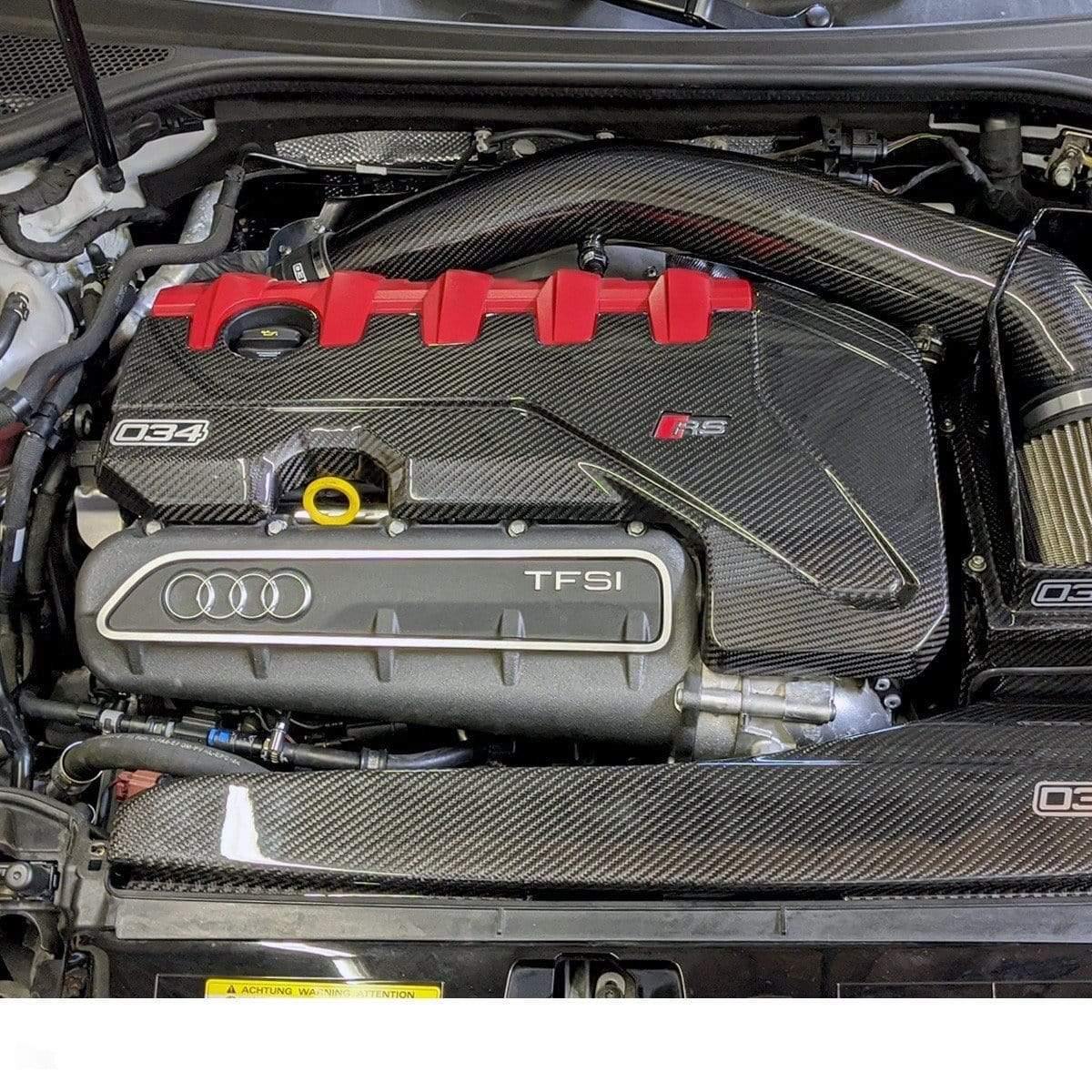 034Motorsport Carbon Fiber Engine Cover | Audi 8V RS3 | Audi 8S TTRS