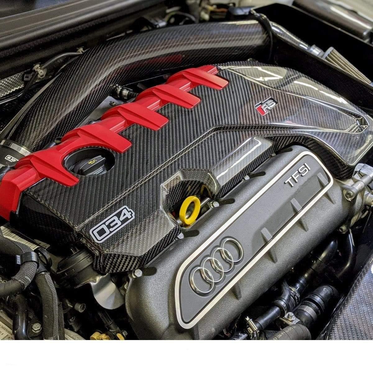 034Motorsport Carbon Fiber Engine Cover | Audi 8V RS3 | Audi 8S TTRS