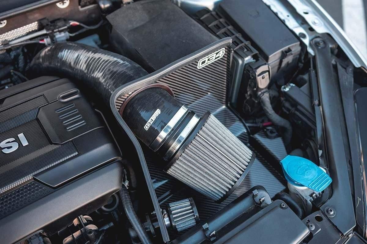 034 Carbon Fiber Intake - VW/Audi Mk7/7.5 Golf/GTI/Golf R/GLI / 8V/8V.5 A3/S3/TT