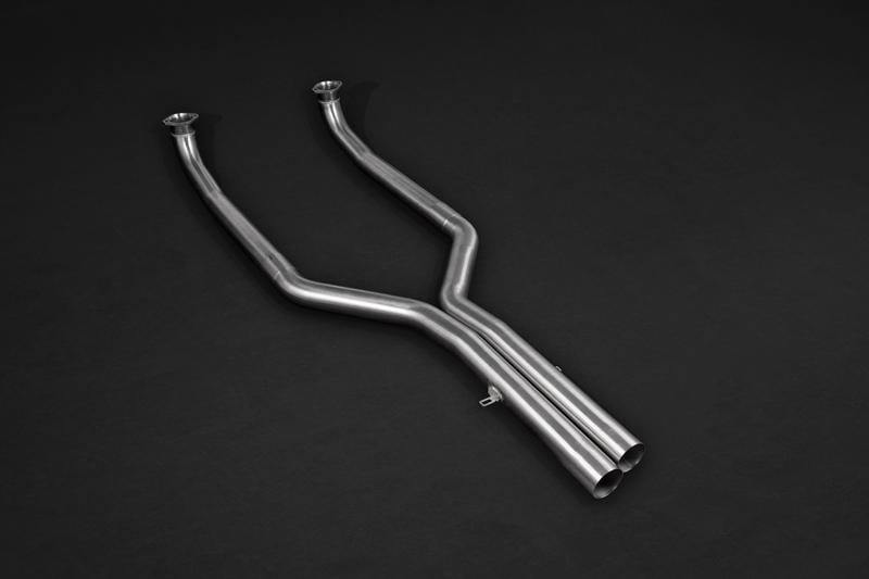 BMW M5 (F10): Valved Exhaust, Mid Pipes, and CES-3 (Carbon Fiber Tips)