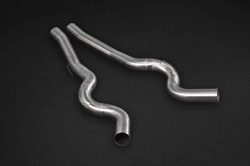 BMW M5 (F10): Valved Exhaust, Mid Pipes, and CES-3 (Carbon Fiber Tips)