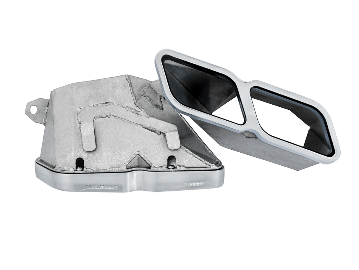 AWE Tuning Mercedes-Benz W205 AMG C63 Machined Exhaust Tips for AWE Exhaust Systems Only