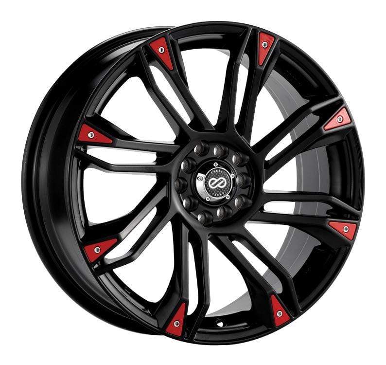Enkei GW8 17" 5x100/114.3 Black/Red