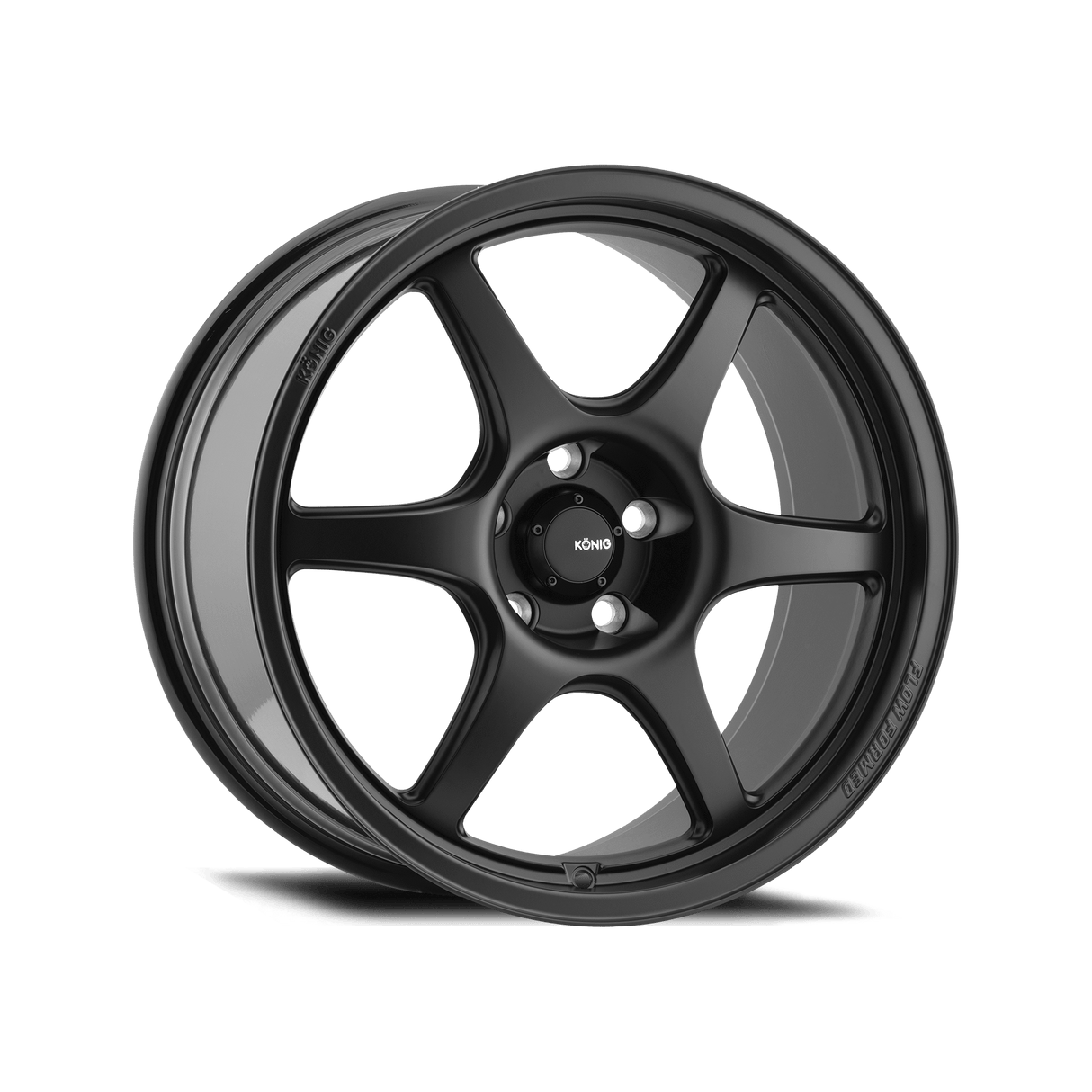 Konig Hexaform 15" 4x100 Matte Black