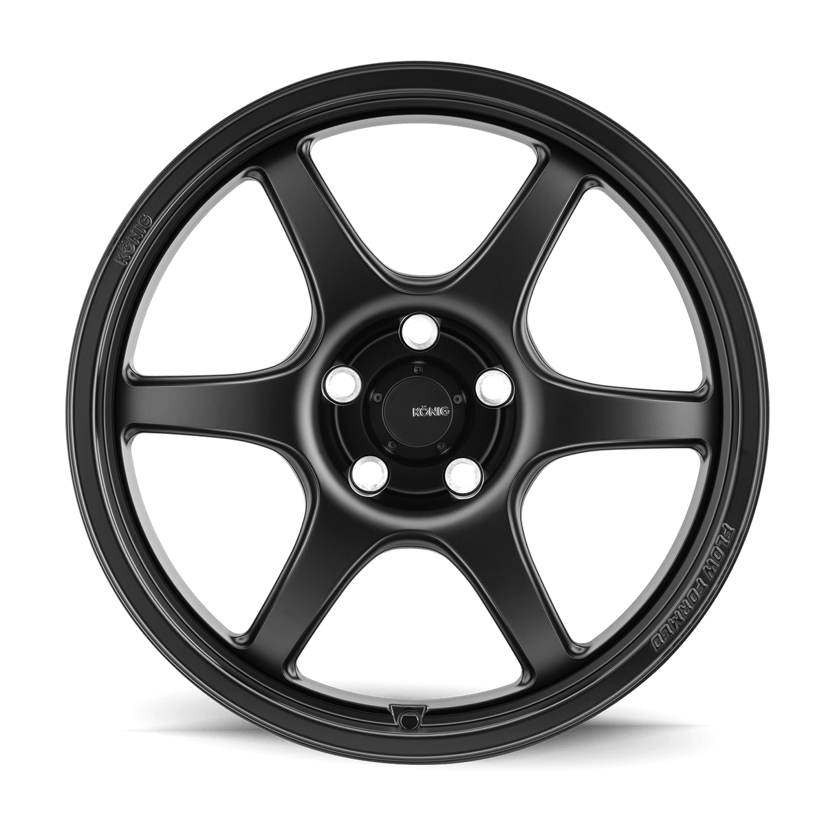 Konig Hexaform 15" 4x100 Matte Black