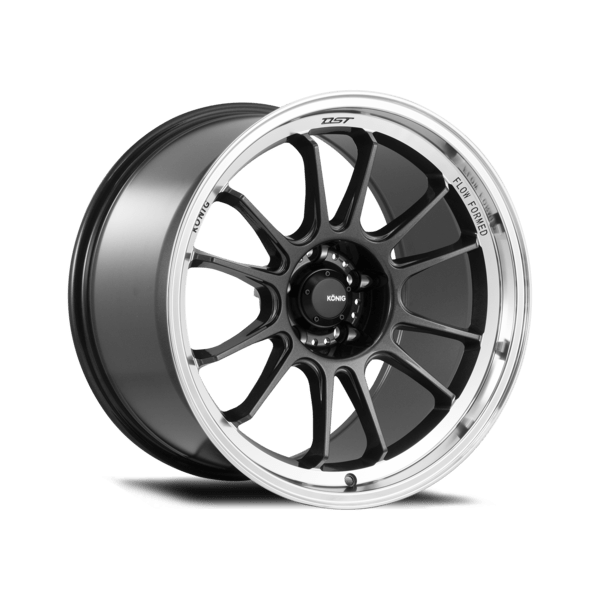 Konig Hypergram 18" 5x108 Metallic Carbon W/ Machined Lip