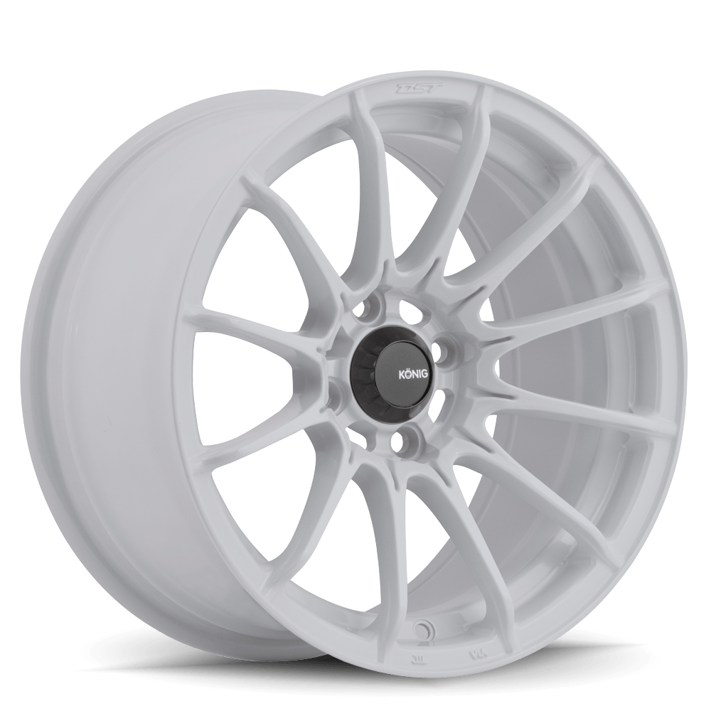Konig Dial In 15" 4x100 Gloss White