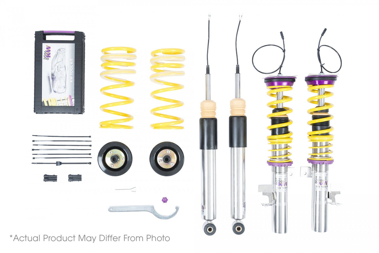 KW Suspensions KW DDC P&P Coilover Kit - Audi S3 (GY) Quattro with electronic dampers