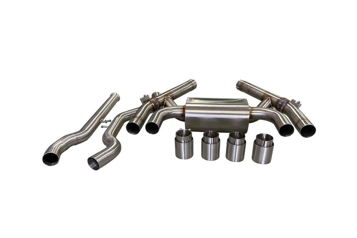 Active Autowerke Rear Axle Back Exhaust - 2019+ M2 Competition