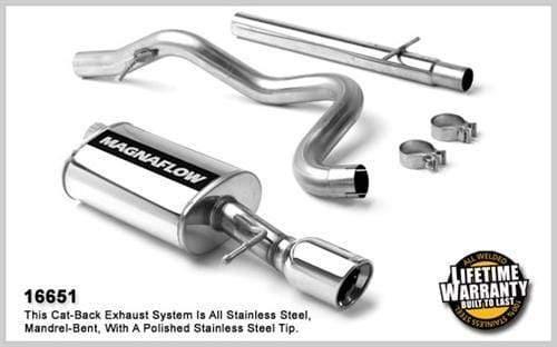 Magnaflow 2.5" Cat Back Exhaust | Mk4 GTi 20th AE (NLA)