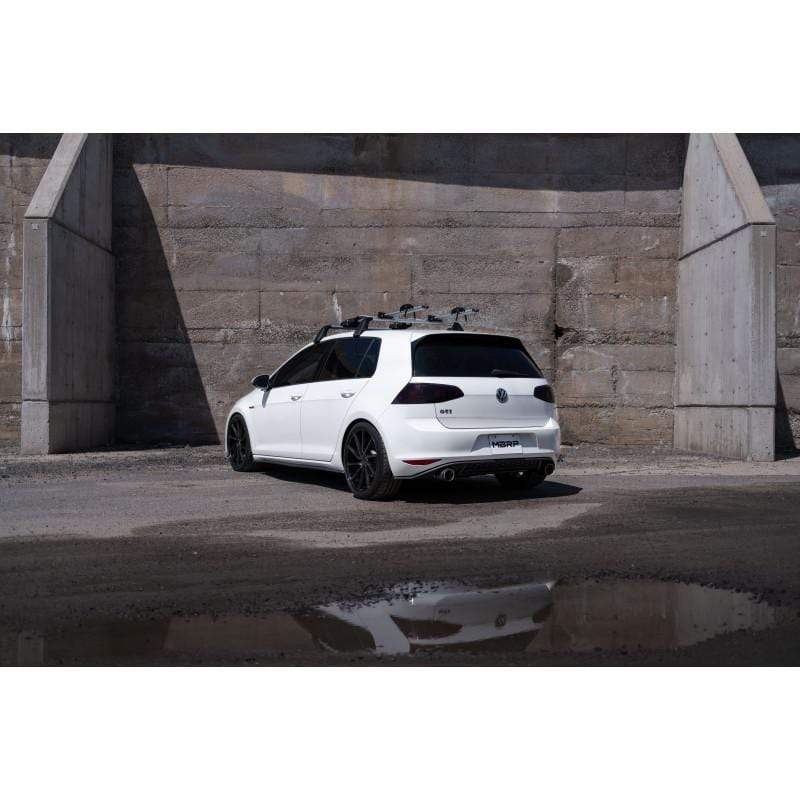 MBRP PRO Series VW Mk7 GTI 3" Cat Back Dual Exhaust System with CF Tips