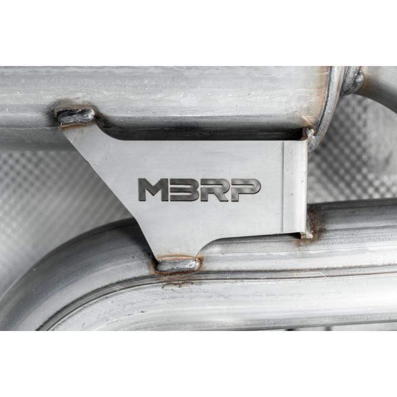 MBRP PRO Series VW Mk7 GTI 3" Cat Back Dual Exhaust System with CF Tips