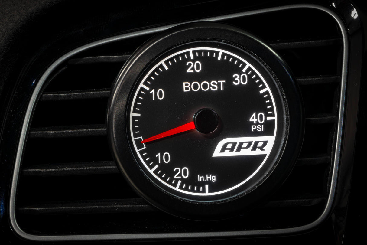 APR MK7 Mechanical Boost Gauge System (Red)