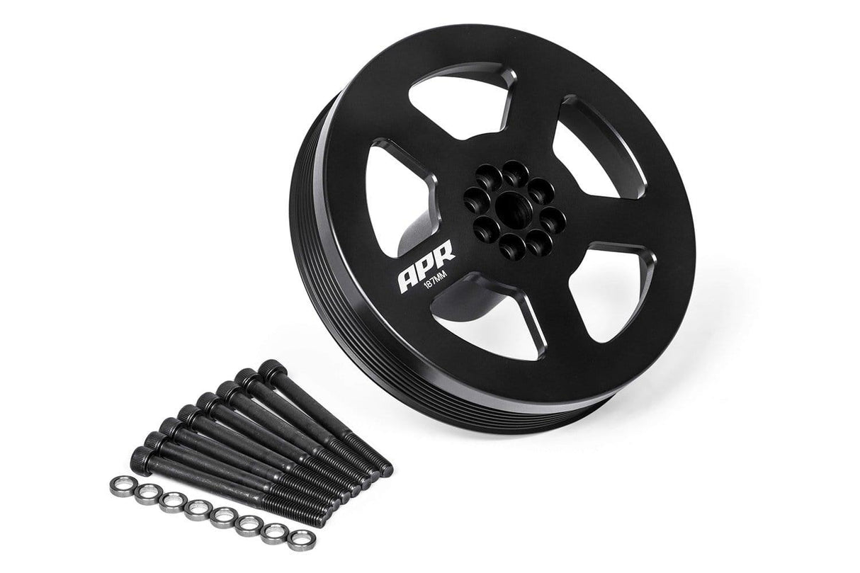 APR 3.0 TFSI Supercharger Drive and Crank Pulley w/ Belt (Press On)