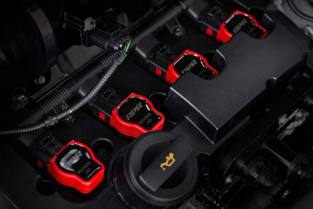 APR IGNITION COILS (PQ35 STYLE) (RED)