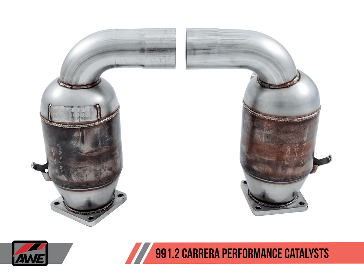 AWE Porsche 991.2 Carrera / S Non-PSE Performance Catalysts