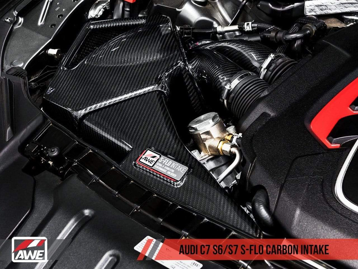AWE Tuning S-Flo Carbon Intake | Audi S6/S7 4.0T