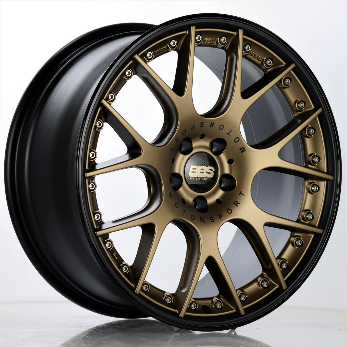 BBS CH-RII 20" 5x112 Satin Bronze Center Black Lip (NLA)
