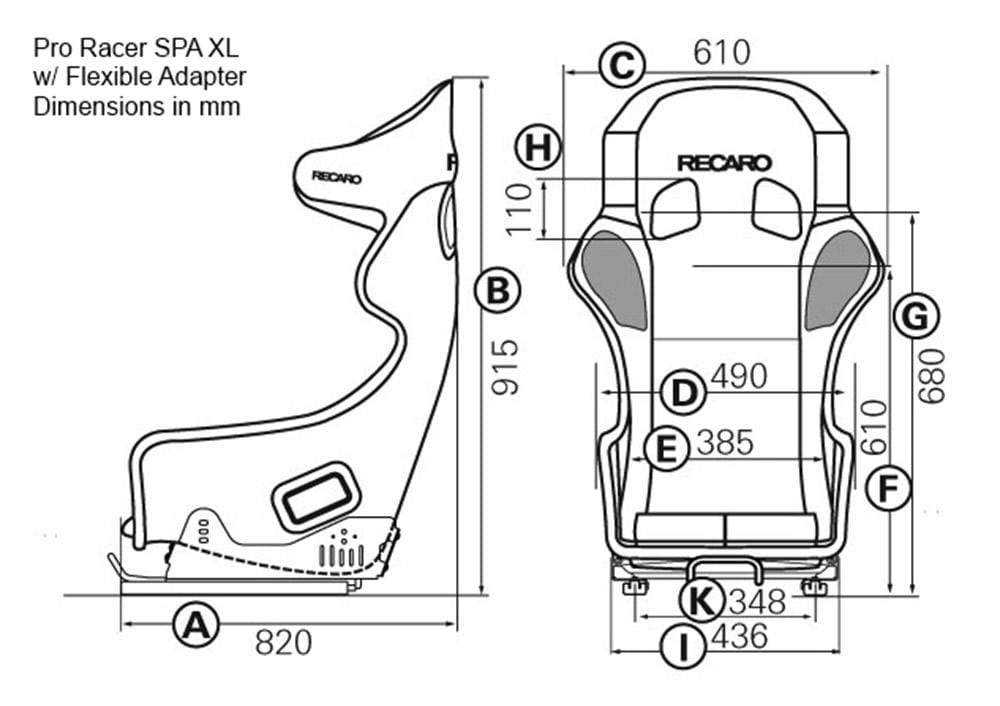 Recaro Pro Racer XL SPA Seat