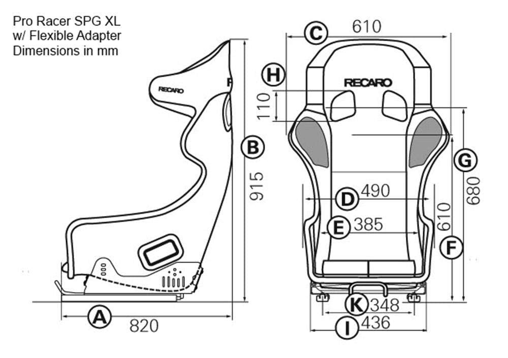 Recaro Pro Racer XL Seat