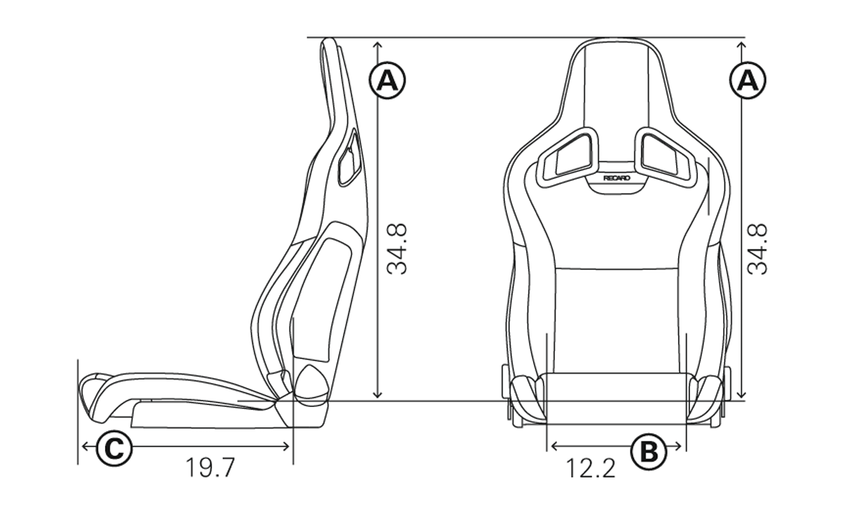 Recaro Cross Sportster ORV Driver Seat