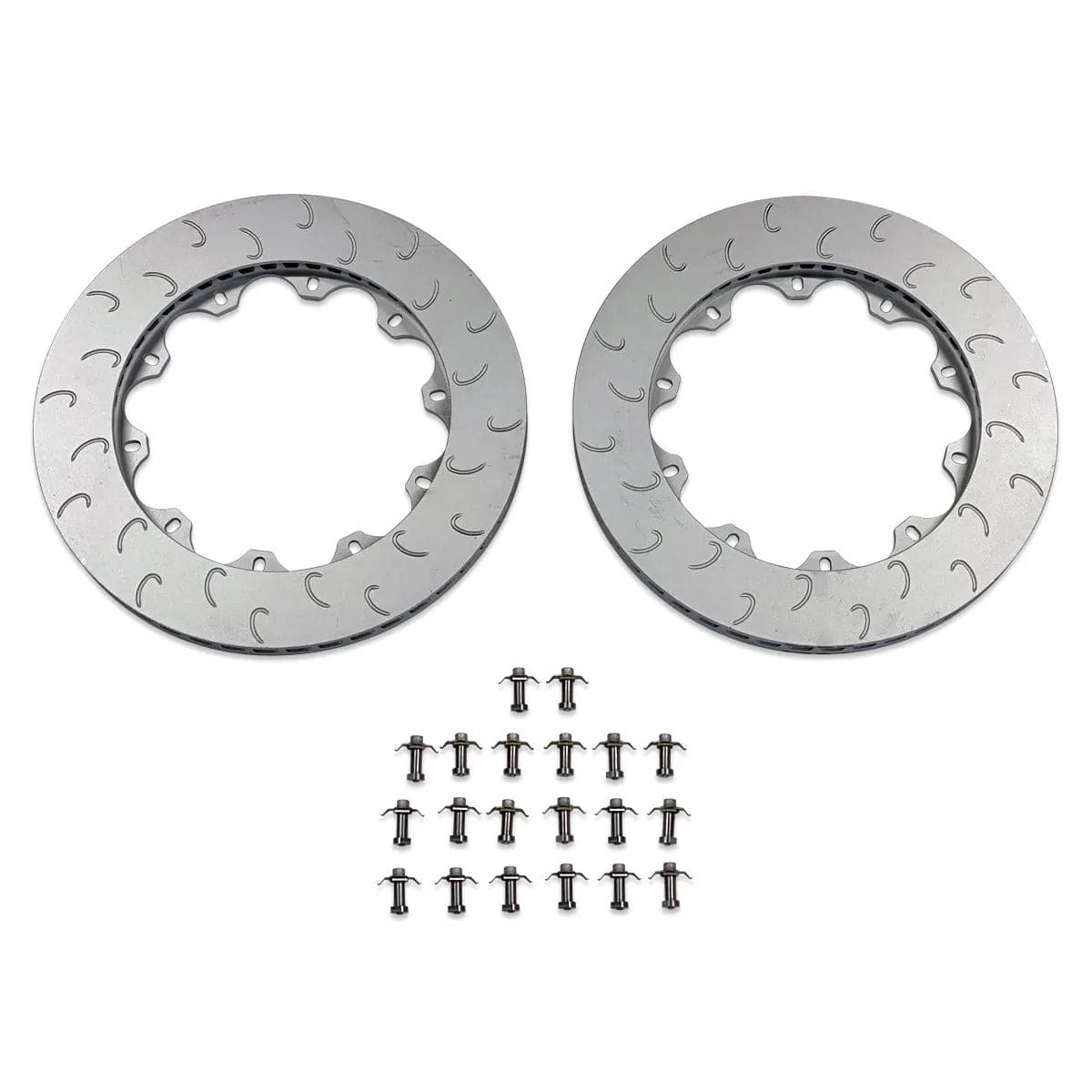 034 Motorsport Replacement Rear Rotor Ring Set - Audi / C8 / S6 / S7 / D5 / A8 / S8 / 4M / 4M.5 / Q7 / SQ7 / Q8 / SQ8