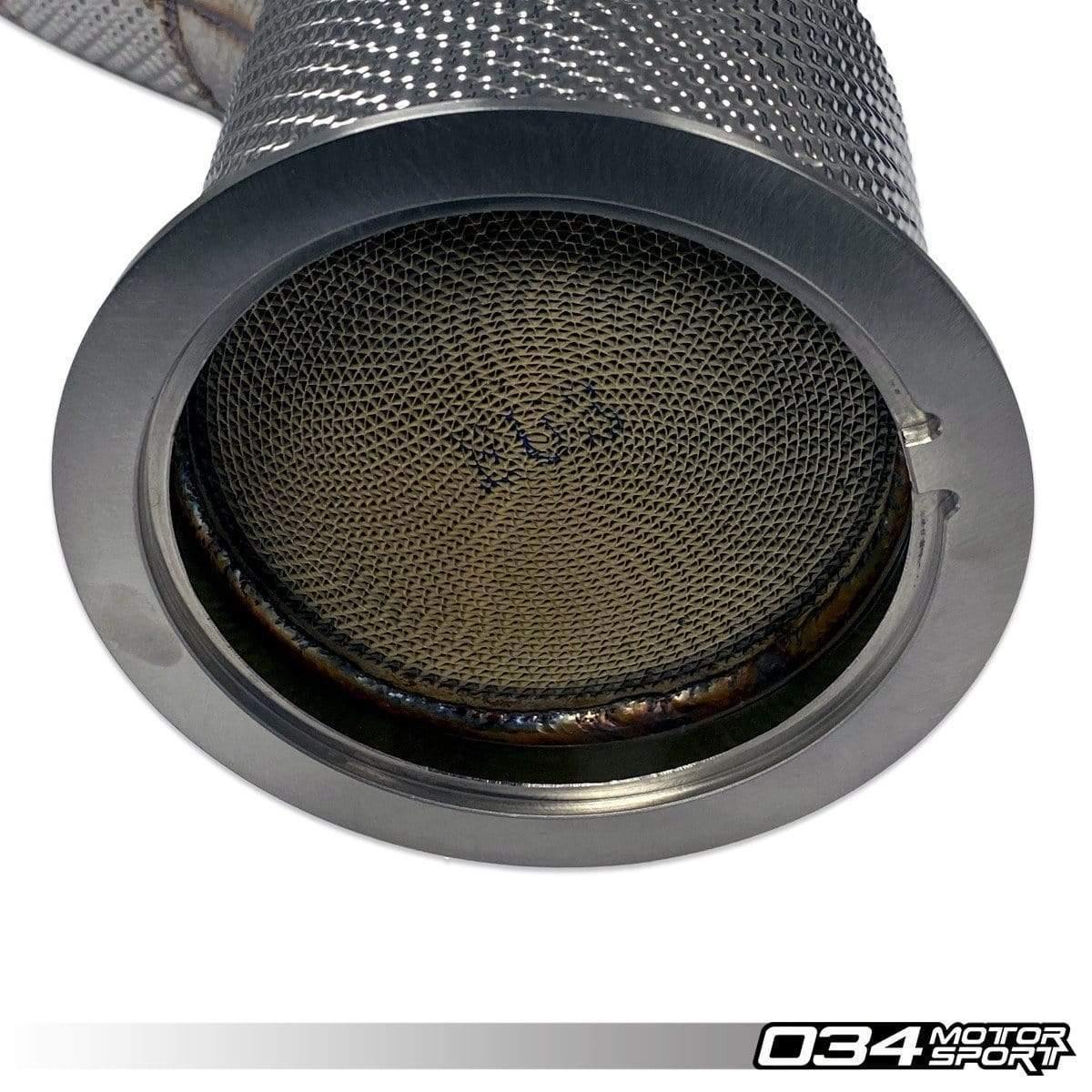 034Motorsport Stainless Steel Racing Catalyst Set | Audi B9 Audi RS5