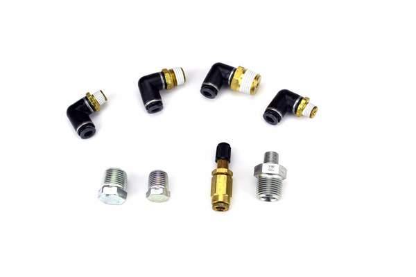Tank Fitting Pack - 1/4" Face (INCLUDED WITH FULL KITS)