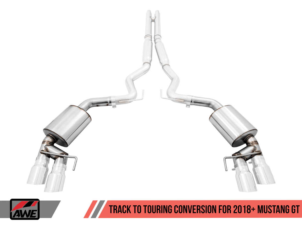 AWE Exhaust Conversion Kit | Mustang GT S550