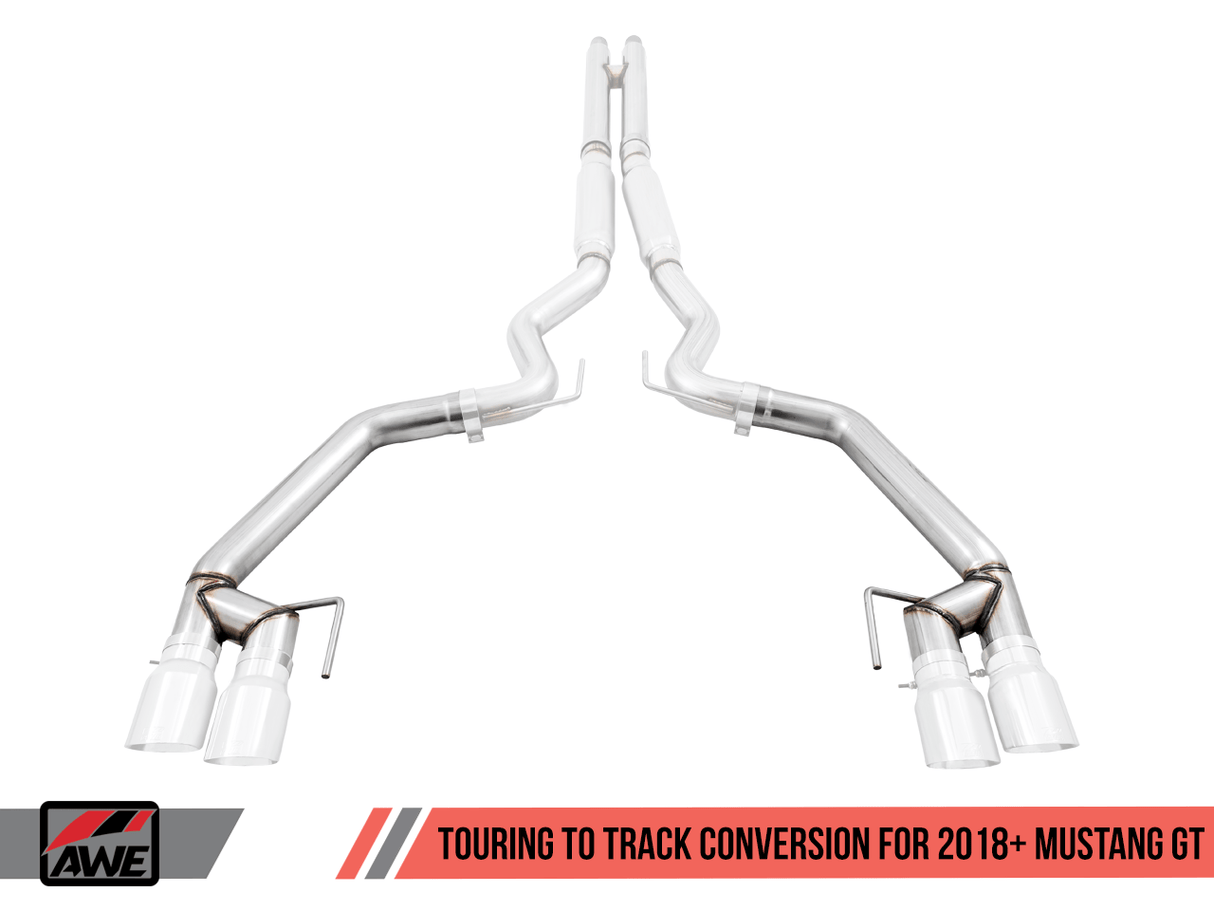 AWE Exhaust Conversion Kit | Mustang GT S550